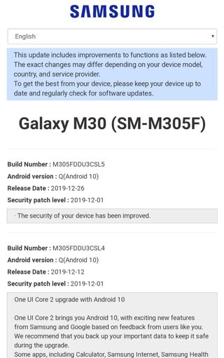 galaxy_m30_csl5_ota_details