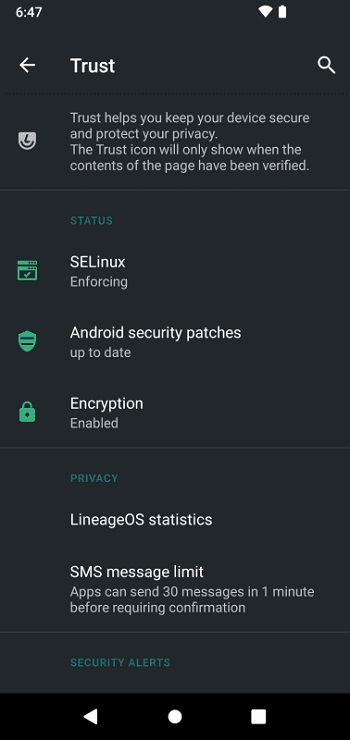 Galaxy S10e LineageOS 17.1