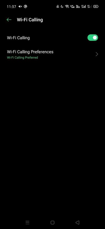 OppoF11-VoWiFi