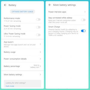 smart charge mode y9 prime 2019