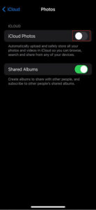 Google Photos Instead of iCloud