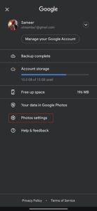 how to hide people from memories in Google Photos