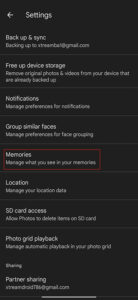 hide people from memories
