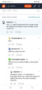 ios17.1-addresses-StandBy-mode-turning-off-overnight